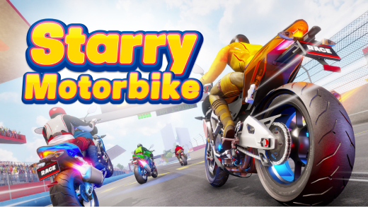 starry motorbike